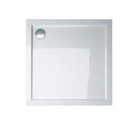 Durovin Bathrooms Shower Tray - Light Sturdy Acrylic - Glossy White Finish - Square - 900 X 900mm