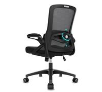 Office Chair Ergonomic Desk Chair with 90° Flip up Armrest Lumbar Support Height
