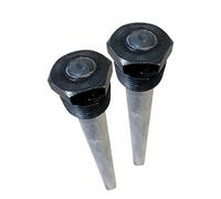 DURRENSA RV Water Heater Anode Rod - 2-Pack, Anode Rod for Hot Water Heater, Magnesium Anode Rod Replacement 9.25" Length 3/4" NPT Threads-Compatible with Suburban and Mor-Flo Water Heaters(2 Pack)