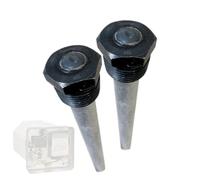 DURRENSA RV Water Heater Anode Rod - 2-Pack, Anode Rod for Hot Water Heater, Magnesium Anode Rod Replacement 9.25" Length 3/4" NPT Threads-Compatible with Suburban and Mor-Flo Water Heaters(2 Pack)