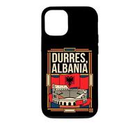 Durres Albania Flag Roman Amphitheatre Vintage Art Case for iPhone 12/12 Pro