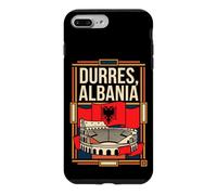 Durres Albania Flag Roman Amphitheatre Vintage Art Case for iPhone 7 Plus/8 Plus