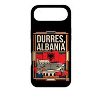 Durres Albania Flag Roman Amphitheatre Vintage Art Case for iPhone Air