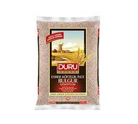 Duru Brown Fine Bulgur, 88.2oz (2500g), Wheat Berries, 100% Natural and Certificated, High Fiber and Protein, Non-GMO, Great for Vegan Recipes, Better than Rice