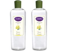 DURU LEMON TRADITIONAL TURKISH COLOGNE AFTERSHAVE 400ML (2 PCS OFFER)