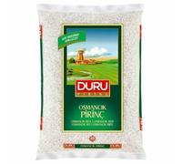 Duru Osmancik Rice 1kg x 10 Pack | Premium Medium-Grain Turkish Rice | Ideal for Pilaf, Dolma, Soups & Everyday Cooking | Fluffy Texture | Bulk Value Pack