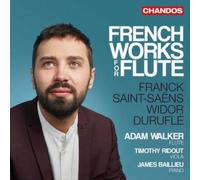 DURUFLE/WALKER/RIDOUT: FRENCH WORKS FOR FLUTE - CD