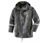 DURUS WORKWEAR Mens Camouflage Storm Waterproof Over Trousers Jacket Rainsuit