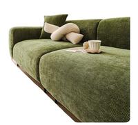 Dus Blue Vinta Chenille Sofa Cover - Ultra-Stretchable Fur Protector, Cat Scratch-Resint, Full Cove for 2-Seater, Ele Green Accent
