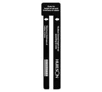 Dusarls 1 Piece Standard Table Tennis Umpire Ruler For Measuring The Net Height And Thickness Of Rubber