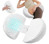Duscdesp U Shaped Pregnancy Pillow,High Resilience Latex Maternity Pillow Removable Adjustable Body Pillow Pregnancy Pillows for Sleeping Wedge Pillow Supports Your Tummy, Lumbar,Body,Back