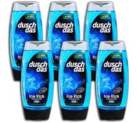 Duschdas Ice Kick Shower Gel 6 x 225 ml Pack of 6