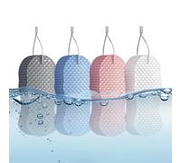 DuschFor The Body | Body Scrub, Set of 4 Cleaning for Adults Women Men Children Family