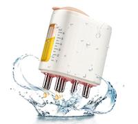 Dushoplor Electric Scalp Massager Comb and Hair Oil Applicator, Portable 2-in-1 Design Head Treatment Oiling Dispenser for Hair Growth, 3 Modes with 10mins Auto Shut-Down Function