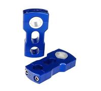 DUSHUO Motorcycle Handle Bar Riser 1 In Snowmobile 7/8" 1-1/8" Pivoting Risers Universal(3 inch blue)