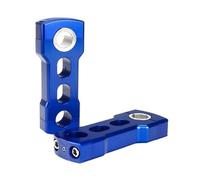 DUSHUO Motorcycle Handle Bar Riser 1 In Snowmobile 7/8" 1-1/8" Pivoting Risers Universal(4 inch blue)