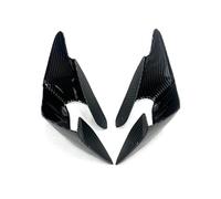 DUSHUO Spoiler Wing Motorcycle Aerodynamic Winglets Fixed Wind Wing Fairing For YZF-R1 For YZF-R25 For YZF-R3 For R3/R25 2019-2023(Carbon fibre)