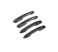 Dusibulv 3D Carbon Fiber Stickers Car Door Handle Cover Trim Styling Accessories Exterior Scratches Resistant Decor for Smart 453 for Forfour Car Exterior Door Handles