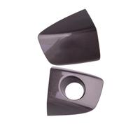 Dusibulv Car Door Handle 4H1837879 4H2837880 1 Pair Car Door Handle Key Hole Cap Lock Cover for A6 S6 A7 A8 S8 RS6 RS7 2014-2016 LHD Car Exterior Door Handles