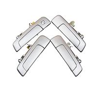 Dusibulv Car Door Handle for Mitsubishi for Pajero IO 4PCS/Lot Chrome Exterior Door Handle for Cheetah H77 Car Exterior Door Handles