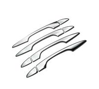 Dusibulv for Outlander 2022 ABS Chrome Side Door Handle Top Cover Match with Original Car Exterior Accessories Car Exterior Door Handles