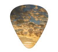 Dusk Clouds Guitar Pick 12 Picks Fashion Personalized Bass Pick Durable Electric Guitar Plectrums Instrument Accessories