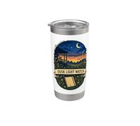 Dusk Light Watch Fireflies Meadow Evening Observation Stainless Steel Insulated Tumbler