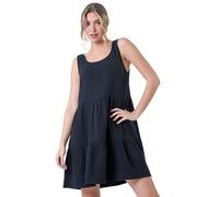 Dusk Tiered A-Line Cotton Dress Dusk Black 10