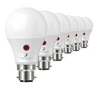 Dusk to Dawn LED Bulb with Dual Daylight Sensors· ON/Off Automatic Depends On Daylight Level · Night Light from Dusk Till Dawn · 9 Watt · 6 Pack