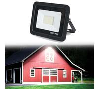 Dusk To Dawn LED Security Light Outdoor, LED Parking Lot Light, 6500K IP66Waterproof, Super Bright Flood Light, For Garage,Yard,Exterior,Entryway Light(30w,1pack)