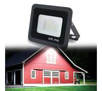 Dusk To Dawn LED Security Light Outdoor, LED Parking Lot Light, 6500K IP66Waterproof, Super Bright Flood Light, For Garage,Yard,Exterior,Entryway Light(20w,1pack)