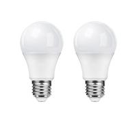 Dusk to Dawn Light Bulb, 5W (Equivalent to 40 Watt Incandescent) A19 LED Light Sensor Bulbs, Smart Auto On/Off, Indoor/Outdoor Lighting Bulb for Stairway Porch Patio, E27 Base, 2-Pack, Not Dimmable