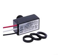 Dusk to Dawn Sensor for Outdoor - Photoelectric Switch, 120-277V AC, 800W Load, Weatherproof ABS Housing, Flush Mount Design, -25°C to +85°C Operating