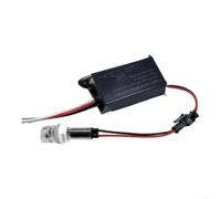 Dusk to Dawn Sensor Switch IP65 Waterproof Outdoor Light Control for Street Lights 8W-200W AC100-260V Black Aluminium(A)