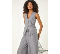 Dusk Waist Coat In Grey Grey 10
