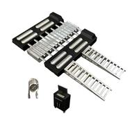 DuskHaven 1:64 Scale Miniature Engine Set for Creating Automotive Workshop Scenes, Decoration And Photo Props, Creative, Black