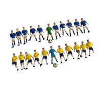 DuskHaven 22 Miniature Football Player Figures for The Train Station Scene