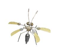 DuskHaven 3D Metal Puzzle, Mechanical Bee Sculpture, Compact Manual Assembly, Creative DIY Project, Suitable for Adults And Children, Style C
