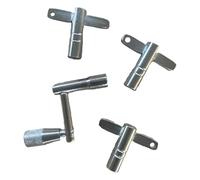DuskHaven 4Pcs Multi-Function Drum Key Set, Compact Stainless Steel Percussion Accessories, Practical Hardware, Drum Kit