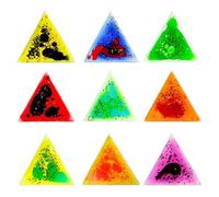 DuskHaven 9 Soft, Liquid-filled Sensory Toys with Fluid Movement, Easy to Clean, Portable, Original, for The Playroom, As A Gift, 15x13cm