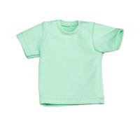 DuskHaven Action Figure Doll Shirt, 1:6 Scale, T-Shirt for Men And Women, Handmade. Suitable for Collectors, Couples, And As Decoration, Light Green