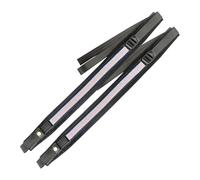 DuskHaven Adjustable Nylon Accordion Strap with Adjustable Buckles for Bass From 16 to 120 Inches, Pink Deep Blue