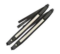 DuskHaven Adjustable Nylon Accordion Strap with Adjustable Buckles for Bass From 16 to 120 Inches, White Gray