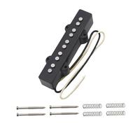 DuskHaven Bass, Tuner, Easy Installation, Professional, Replacement, Lightweight, Portable, Preamp, Single Coil, black, Neck