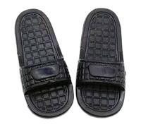 DuskHaven BJD Doll Slippers, 1 Pair, Model Sandals, PP Material, Realistic Appearance, Suitable for Male BJD Dolls, Creative Collection, Black