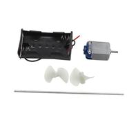 DuskHaven Boat Motor DIY Boat Building Kit Science Experiment Kit Paddle Model Assembly Educational Toy with Motor Propeller Mount for Children Boys Girls Suita, Shaft 12cm