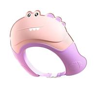 DuskHaven Bonnet with Visor, Eye and Ear Protection, Reusable, Soft and Gentle, for Shampooing and Bathing, Suitable for, Pink