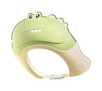 DuskHaven Bonnet with Visor, Eye and Ear Protection, Reusable, Soft and Gentle, for Shampooing and Bathing, Suitable for, Green