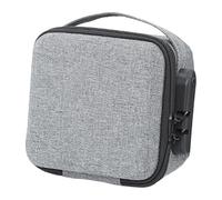 DuskHaven Briefcase with Combination Lock, Portable Organizer, Handbag, Storage Bag, Shoulder Bag, Stac Compartment, 21cmx15cmx11cm