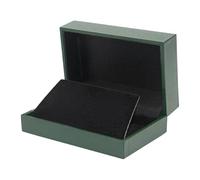 DuskHaven Brooch Storage Box Pin Display Case Medal Case Organizer Velvet Jewelry Holder Dustproof Scratch Resistant Suitable for Public Exhibition Collec, Green